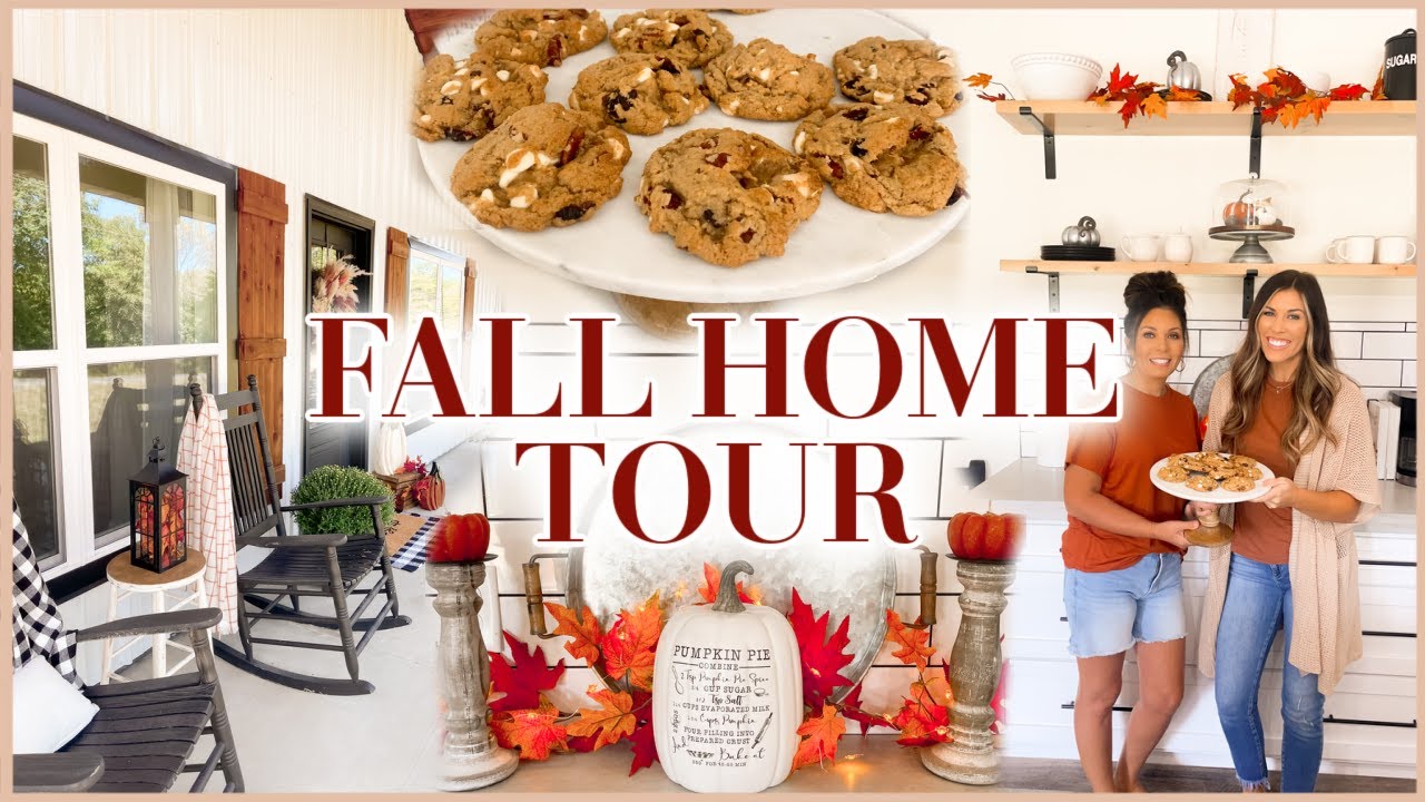 COZY FALL HOME TOUR 2022 + FALL BAKE WITH ME 🍂