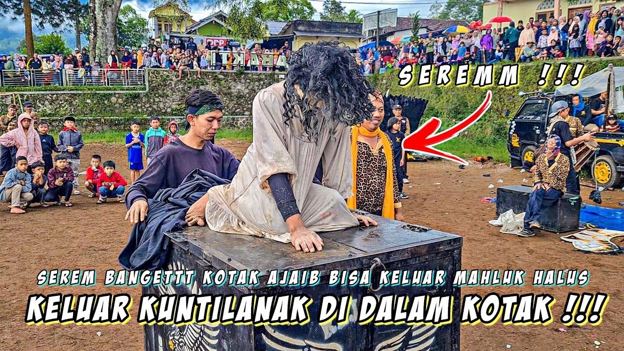 KUNTILANAK KELUAR DARI KOTAK!!! KOK BISA GITU YAHH??? - Seni Benjang Wargi Siliwangi Live Cikajang