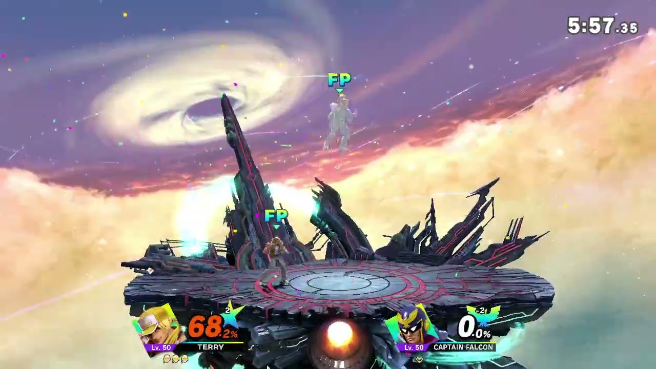 Terry vs Captain Falcon Battle 2
