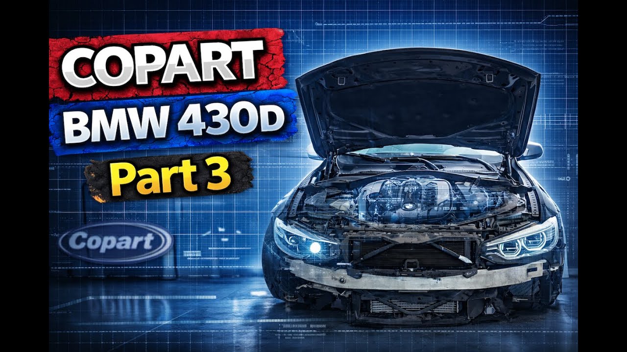 My Copart Bmw 430d Part 3