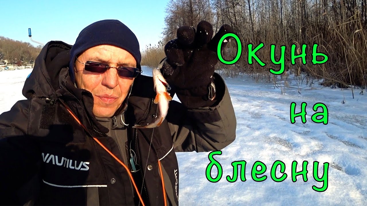 Просто рыбалка на даче. В мороз. Ловим окуня.