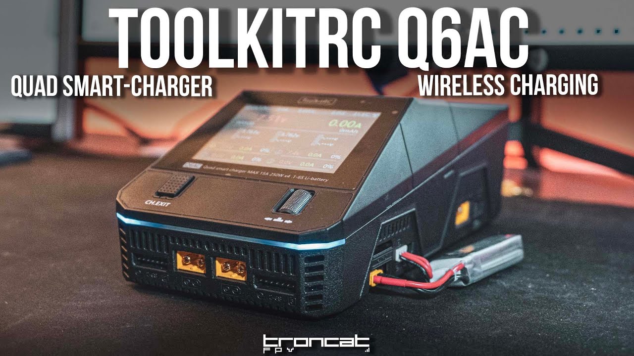 One Charger to Charge EVERYTHING - ToolkitRC Q6AC
