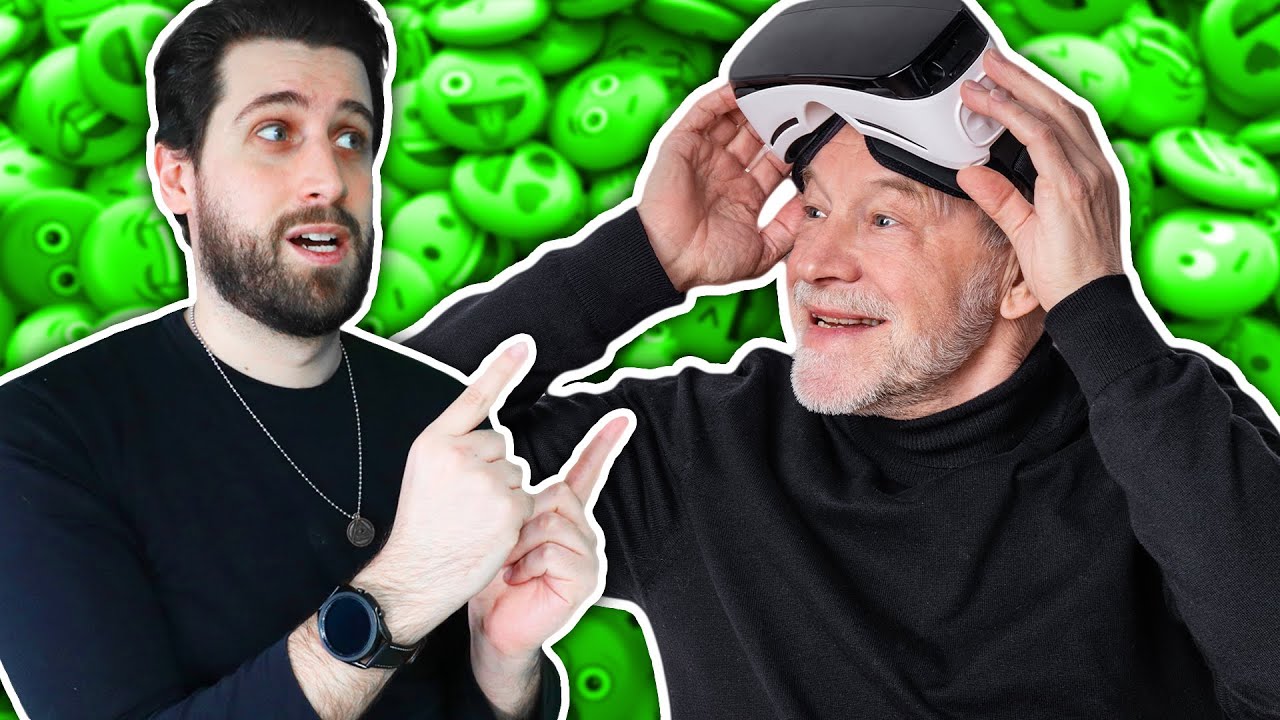 Idősek REAGÁLNAK játékokra VR-ban! 😂 @VIBESchannel