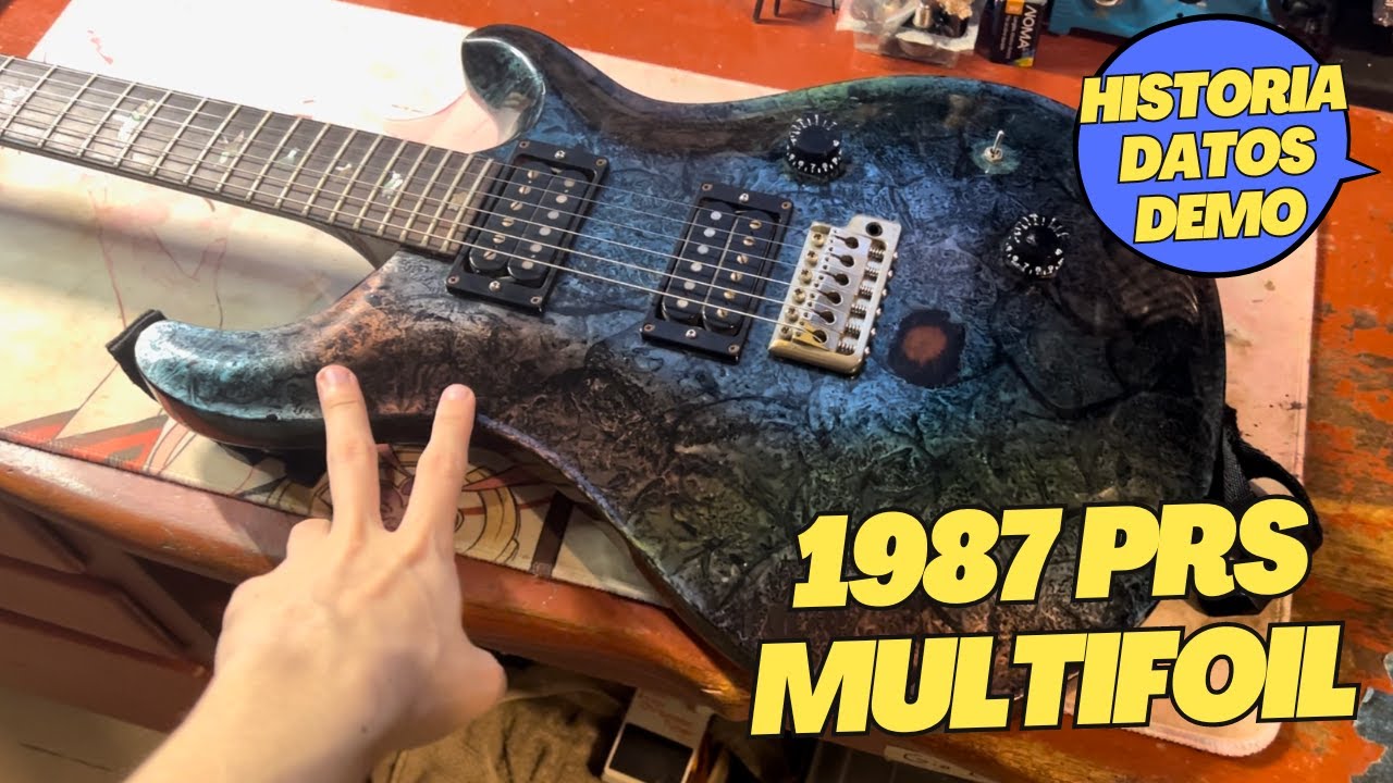 La legendaria guitarra #1 de Cerati || 1987 PRS Multifoil Special: Historia y Reseña