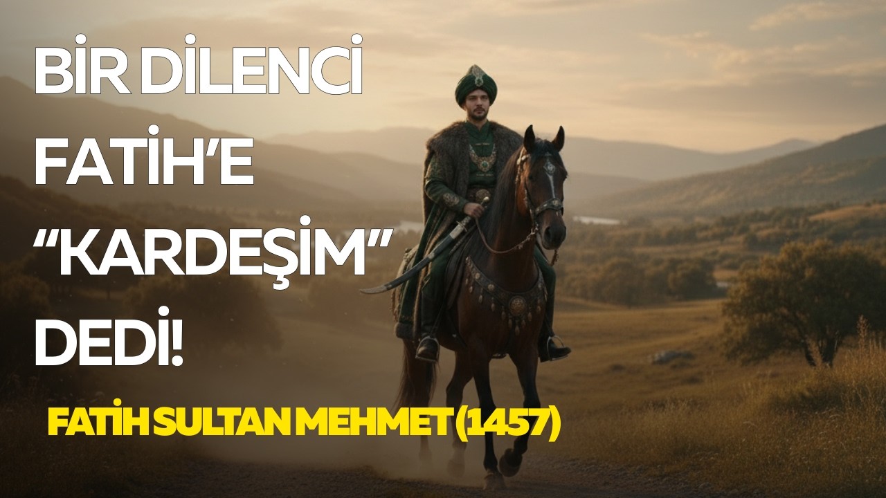 Bir Dilenci Fatih’e “Kardeşim” Dedi… | Gerçek Bir Osmanlı Hikayesi