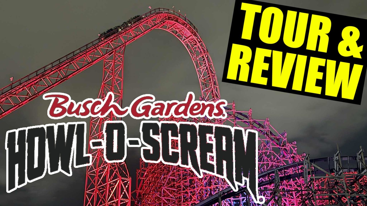 Busch Gardens Tampa Howl O Scream 2025 Tour & Review