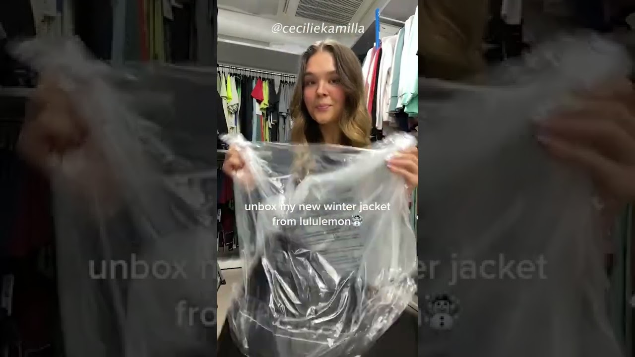 LULULEMON new winter jacket try on haul 😳 LULULEMON HAUL