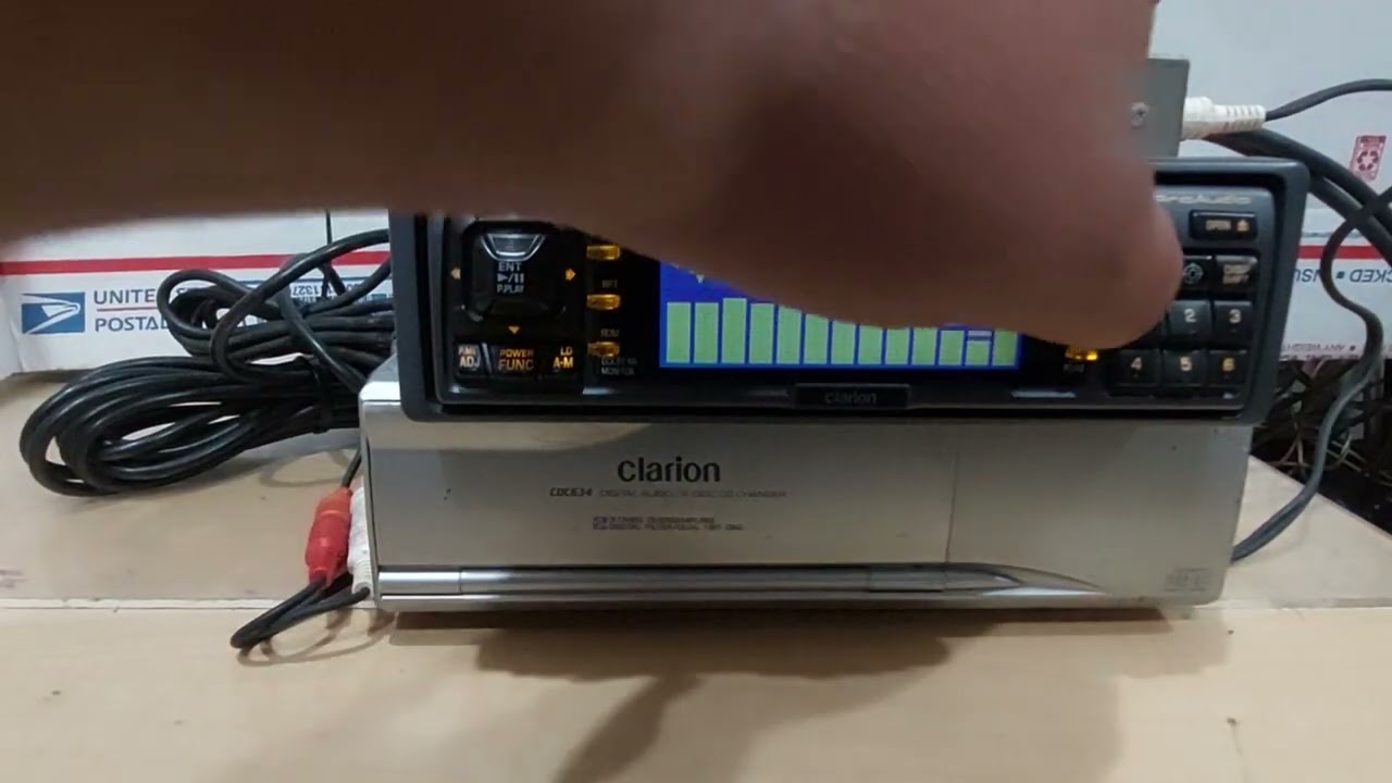 Clarion ARX 9270 with cd Changer and Electronic Graphic Equalizer.