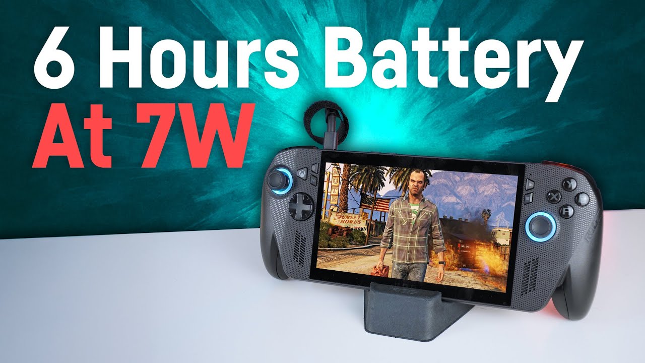 The ASUS ROG XBOX ALLY X Is Killing It Using 7 Watt Only!