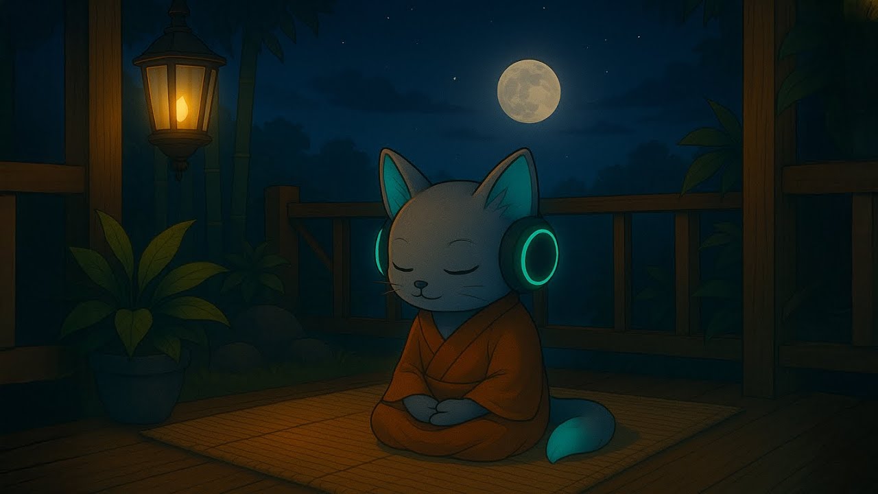 Neo’s Zen Place – Night Calm 🌕 | LoFi Sleep & Meditative Beats for Inner Peace