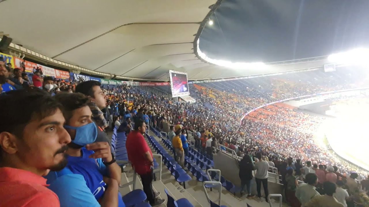 Atmosphere at Narendra Modi Stadium during T20Is