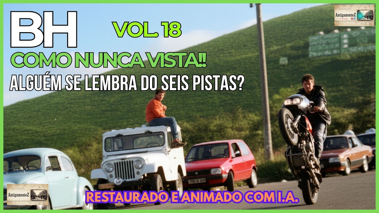 As Incríveis Lembranças e Memórias de Belo Horizonte | Fotos Raras Ganham Vida!
