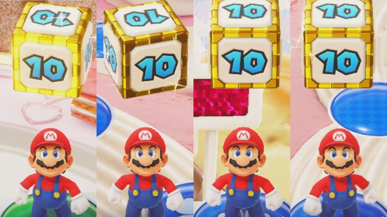 Мы ВСЕГДА ВЫБИРАЕМ 10!! **Mario Party Superstars — Торт ко дню рождения Пич!** [Брат против сестры]