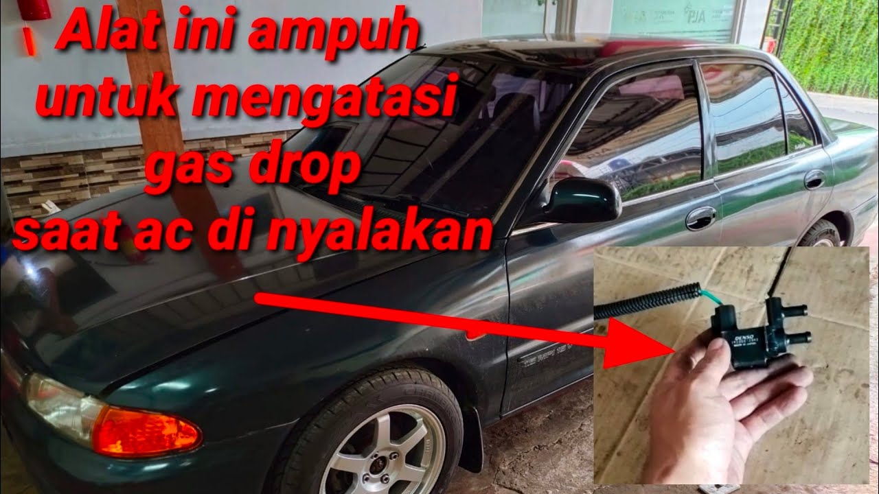 Cara naikin RPM Mitsubishi Lancer,drop saat AC dinyalakan #Mitsubishilancer