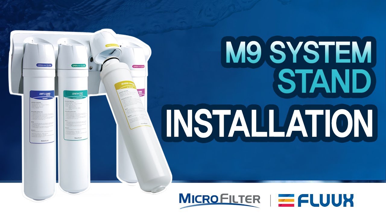 MICROFILTER M9 SYSTEM STAND lNSTALLATION_ENG