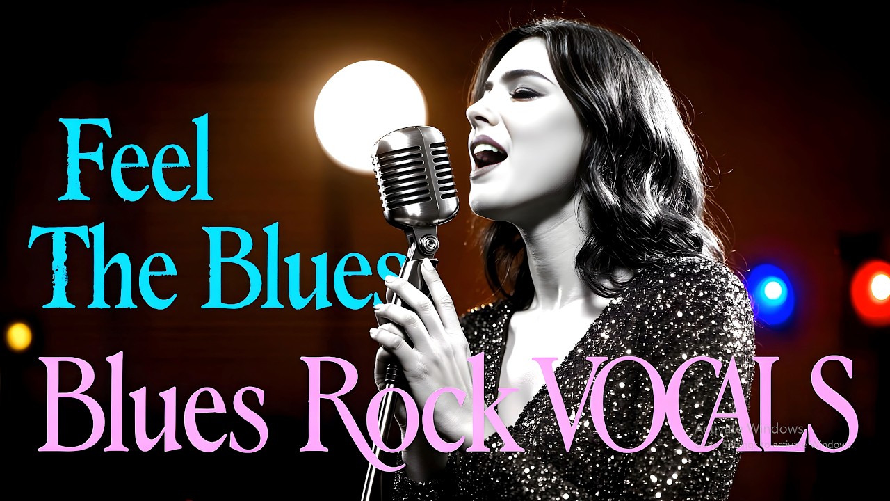 Blues Rock Female Vocals – Relaxing Blues Music  Late Night City Blues