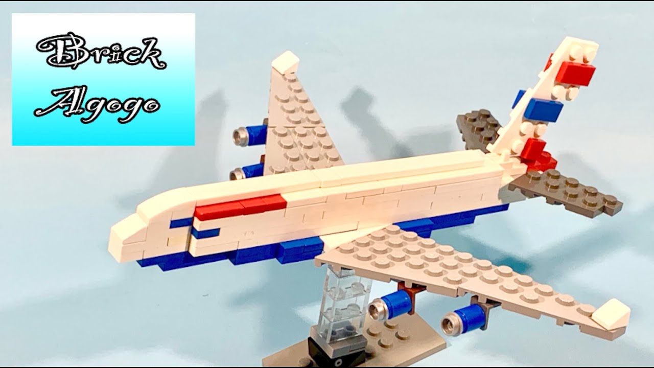 Lego Airbus A380 British Airways livery - Lego Custom MOC