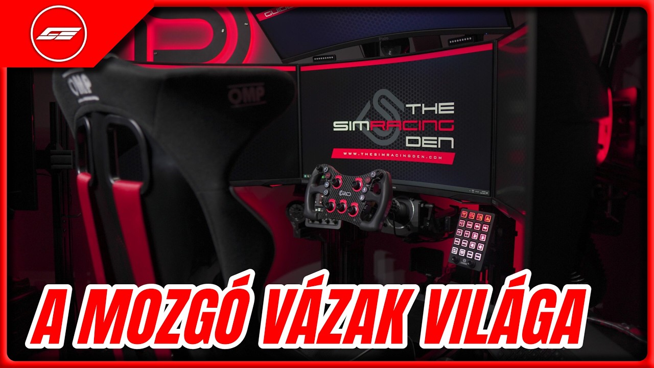 Szimulátor stand az AMTS-en - Mit tud egy mozgó vázas szett?