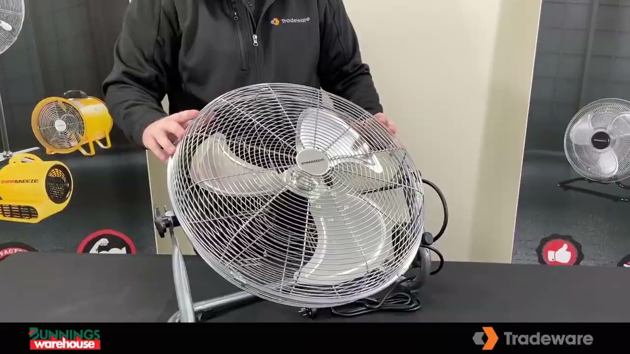 Dynabreeze 450 Floor Fan Set Up Guide