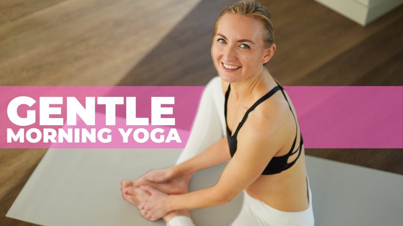 10 Min Gentle Morning Yoga For Women | YOGA WITH SPINAL TWISTS AND BACKBENDS