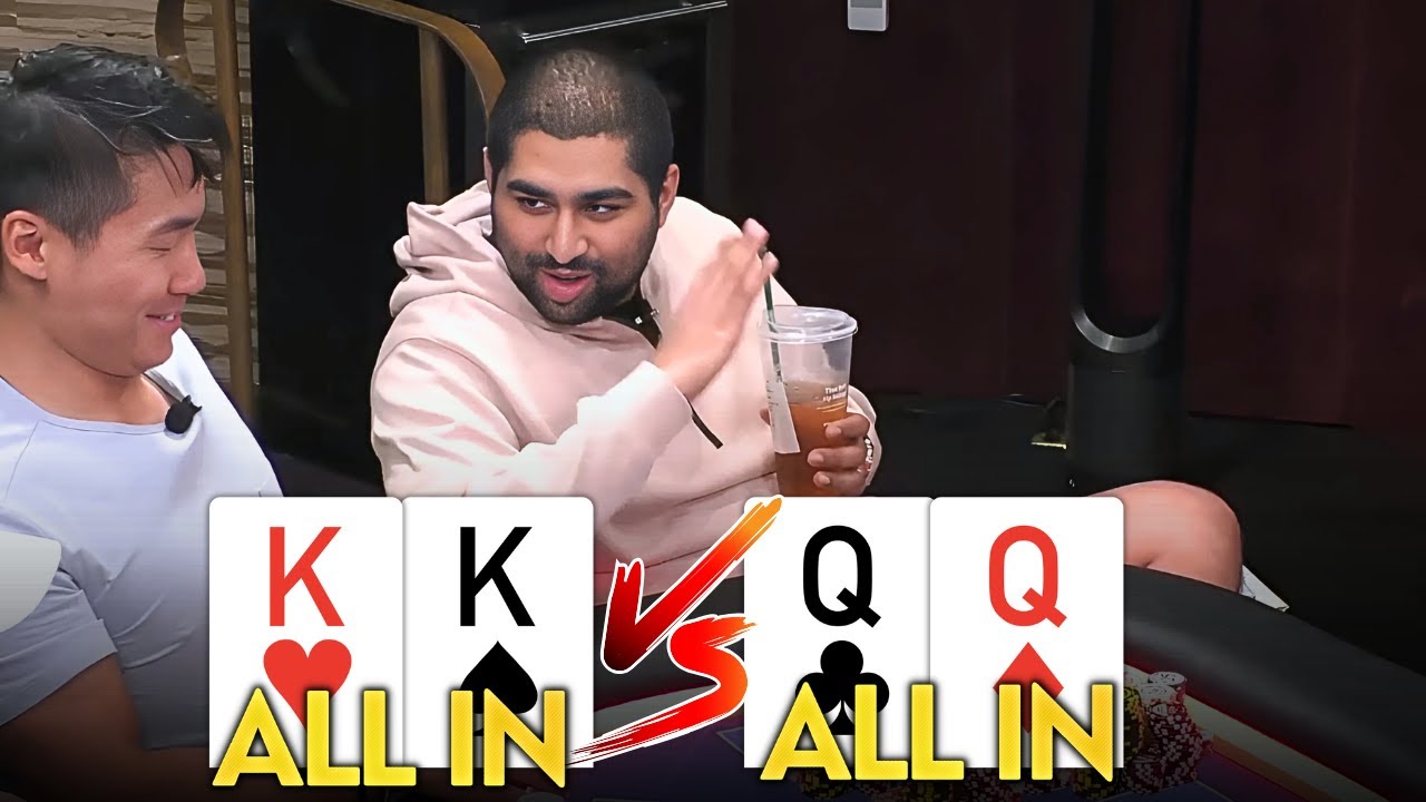 ALL IN with POCKET Kings and POCKET Queens for $473,475 at High Stakes Cash Game