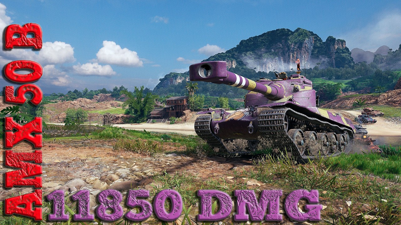 AMX 50 B Ace tanker WoT /  бой на мастера WoT replays
