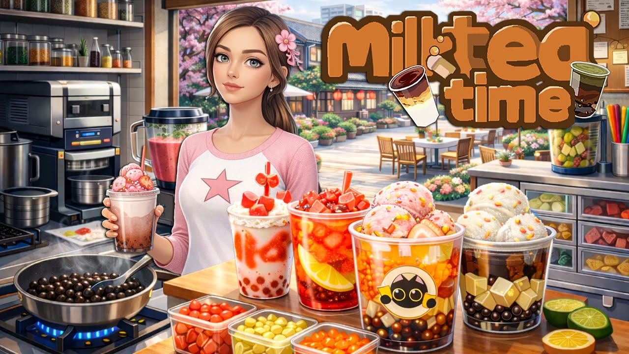 Milktea Time Simulator | Gameplay | No Commentary