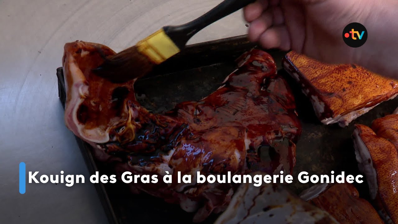Kouign des Gras à la boulangerie Gonidec