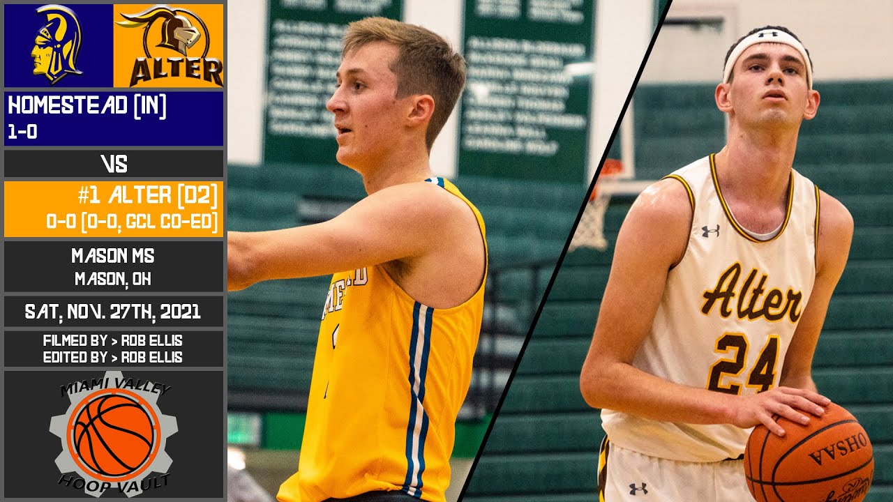 Alter knocks off Purdue commit Fletcher Loyer and Homestead at the buzzer! (Full Game Highlights)
