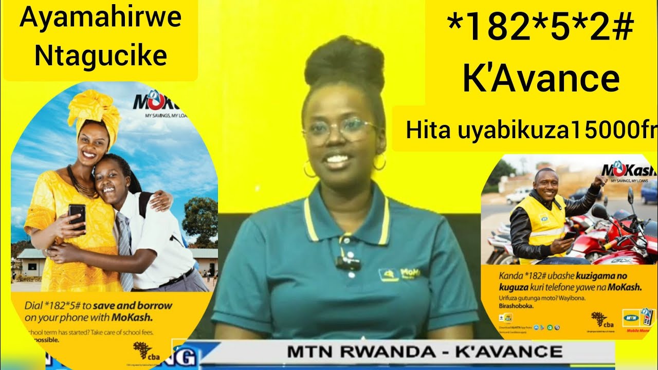 MTN Rwanda K'Avance Inguzanyo Isaba kuba Ufite Sim card ya #MTN gusa ntakindi bisaba
