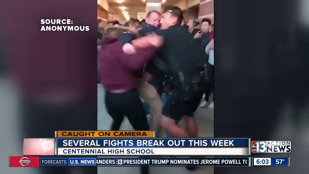Centennial High School brawl caught on camera