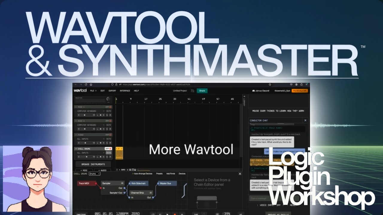 Logic Plugin Workshop [Wavtool & SynthMaster] (Logic Pro Workflow)