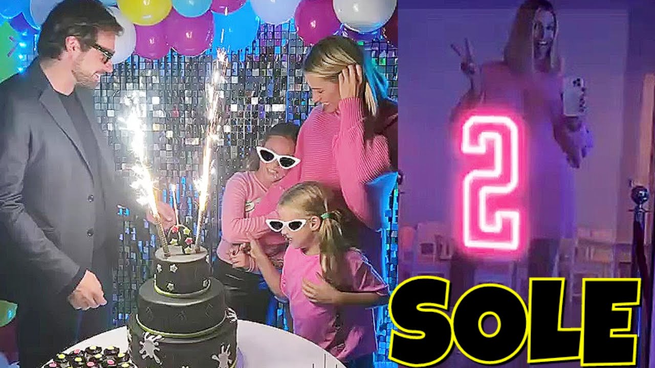 Michelle Hunziker e Tommaso Trussardi festeggiano assieme il Compleanno della Figlia Sole