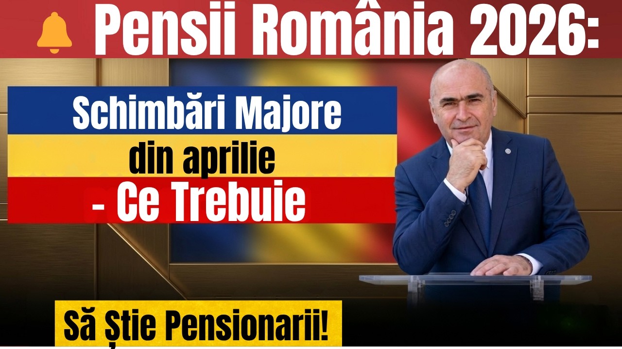 🔔 Pensii România 2026: Schimbări Majore din aprilie – Ce Trebuie Să Știe Pensionarii!