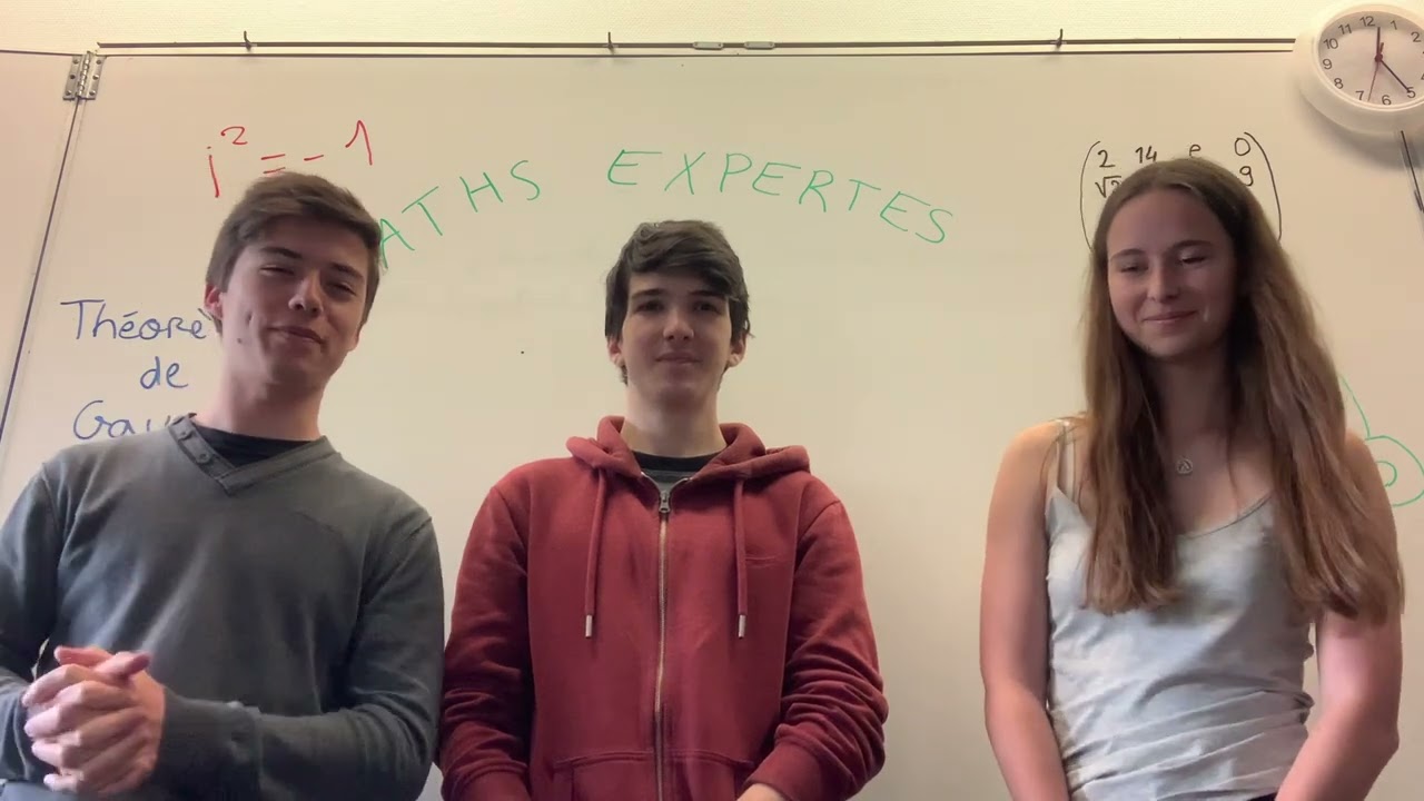 Pourquoi prendre l'option Maths expertes, explications des &eacute;l&egrave;ves - Lyc&eacute;e Saint-Louis