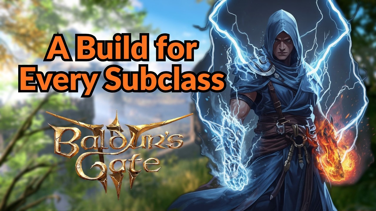 A Build For Every Weave Monk Mod Subclass | Baldur's Gate 3 Guide