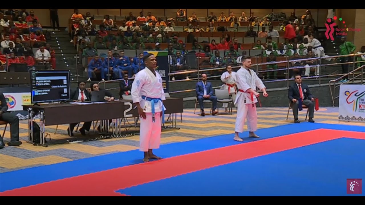 Kata Final - DU_Plessis Michael (RSA) VS Bakwadi Ofentse (BOT) || African Karate Championships 2018.
