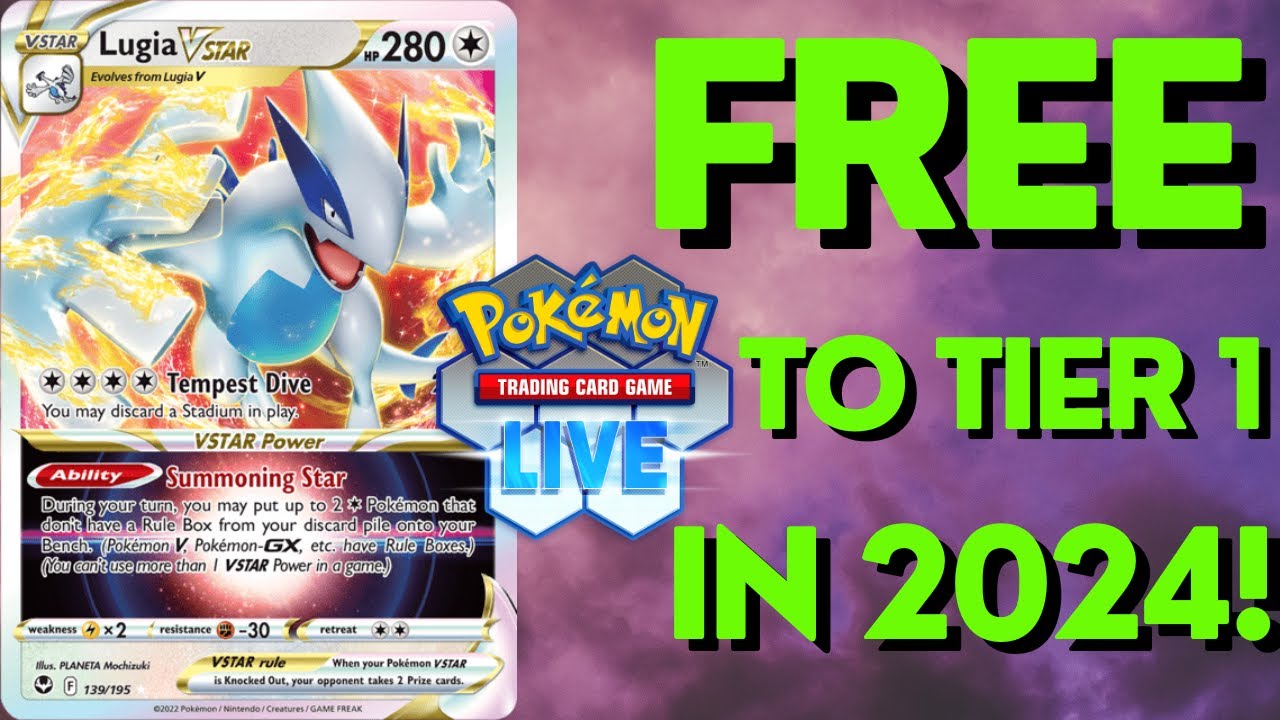 How to Play Lugia VStar & Upgrade the Free Deck in 2024 (w/ PTCGL Lists!)