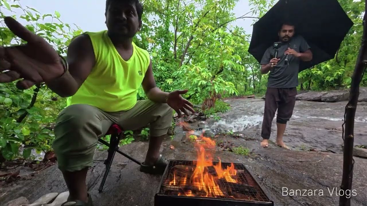 “Heavy Rain Camping In Jharkhand Forest | Group Rain Camping | Rain Camping In India” #banzaravlogs