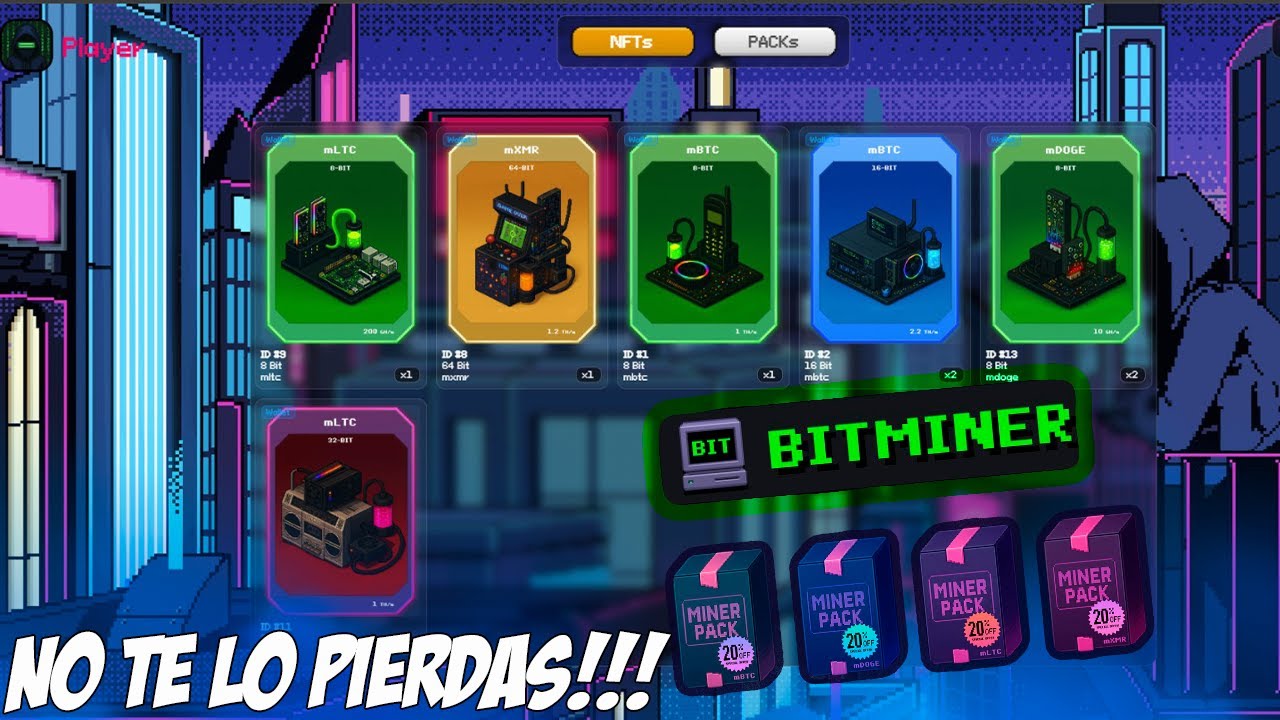 -BITMINER- Mas muchos mas Juegos de minería | Ronin network🤓🤓🤓