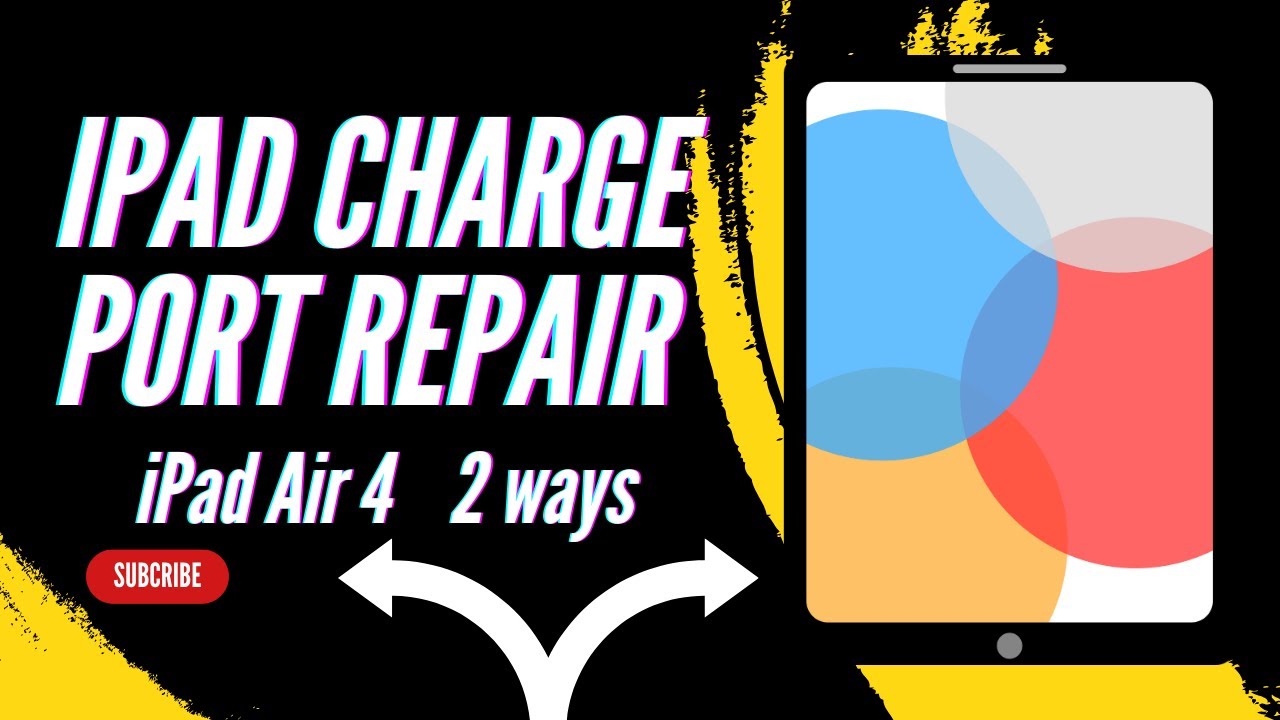 iPad Air 4 Charge Port Repair(Two ways!)✌️