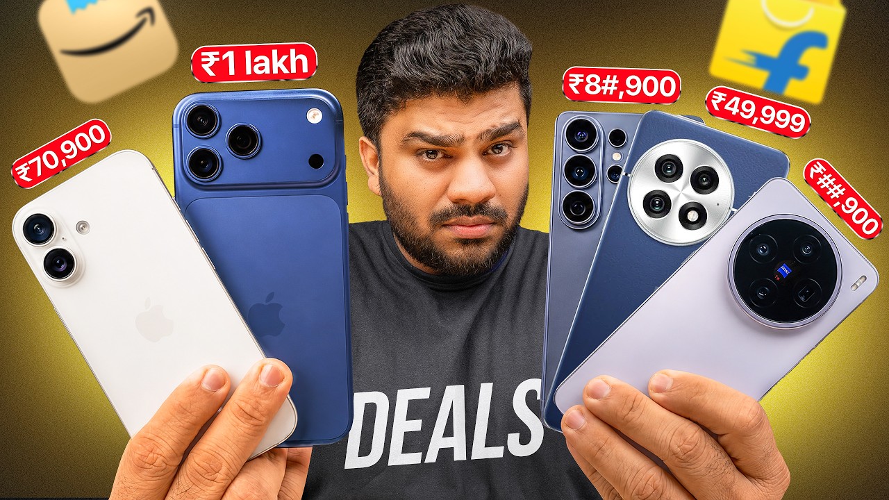 Top Hand Picked Smartphone Deals - Amazon Prime Day & Flipkart GOAT Sale