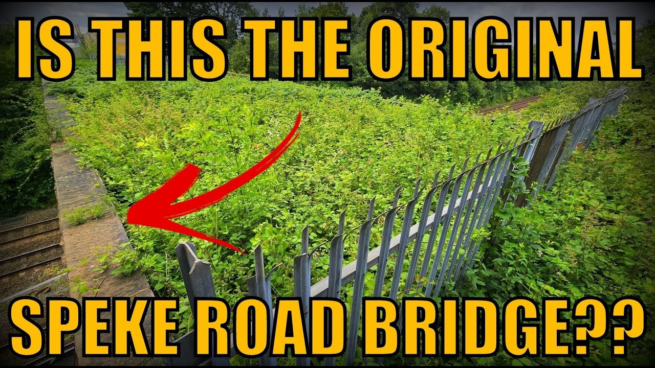 Exploring The Forbidden Ghost Railway Bridge In Allerton Cemetery - Liverpool -