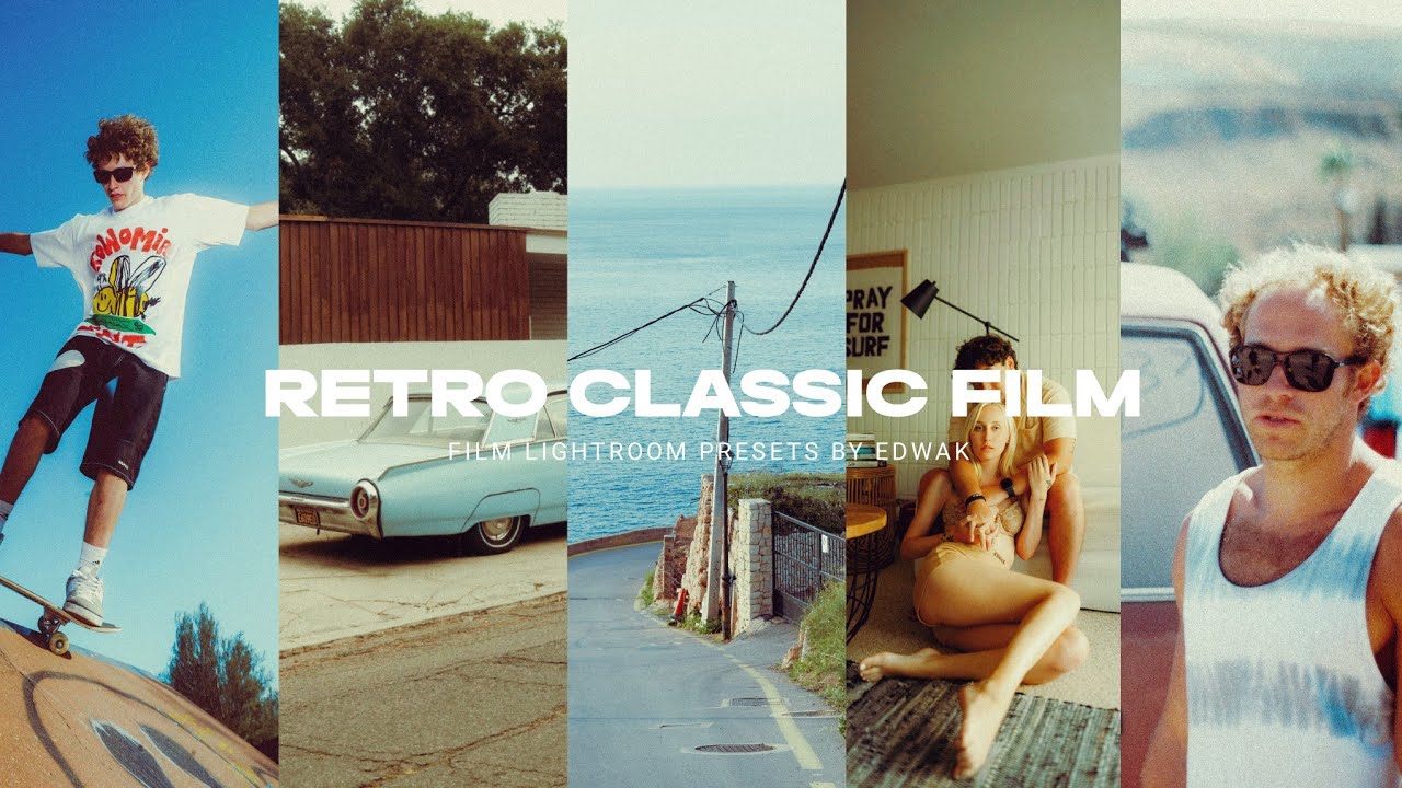 Create Retro classic Film Vibes in Lightroom with These FREE Presets #571