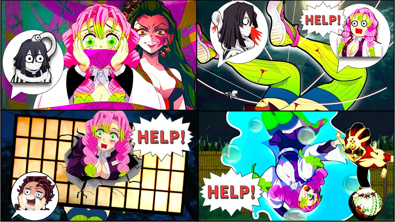 【Demonslayer】Подборка аниме, где Мицури захвачен демонами