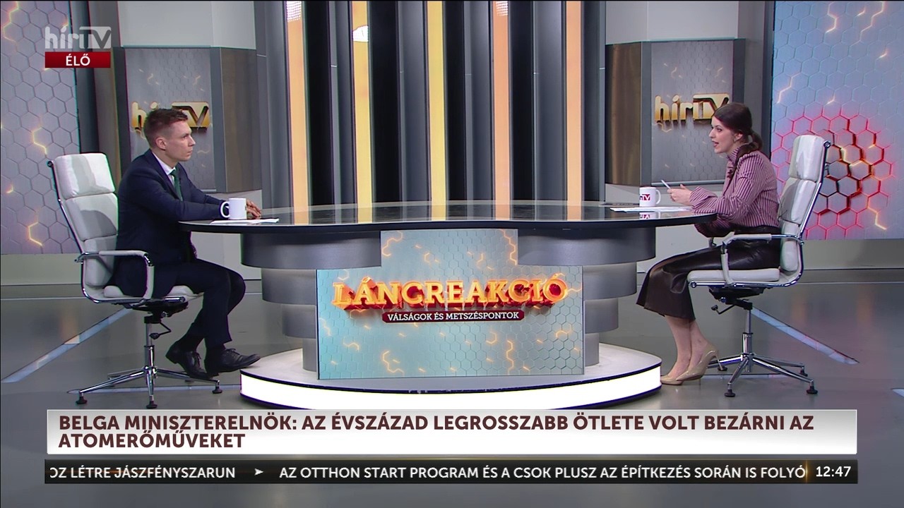 Láncreakció - Hivatalosan is elkezdődött a Paks II. atomerőmű építése - HírTV