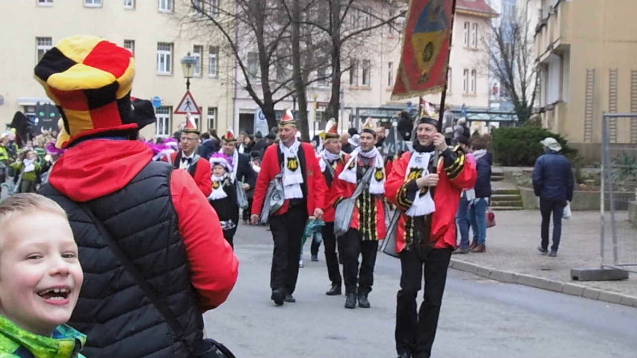 Karnevalsumzug Arnstadt 02 03 2019