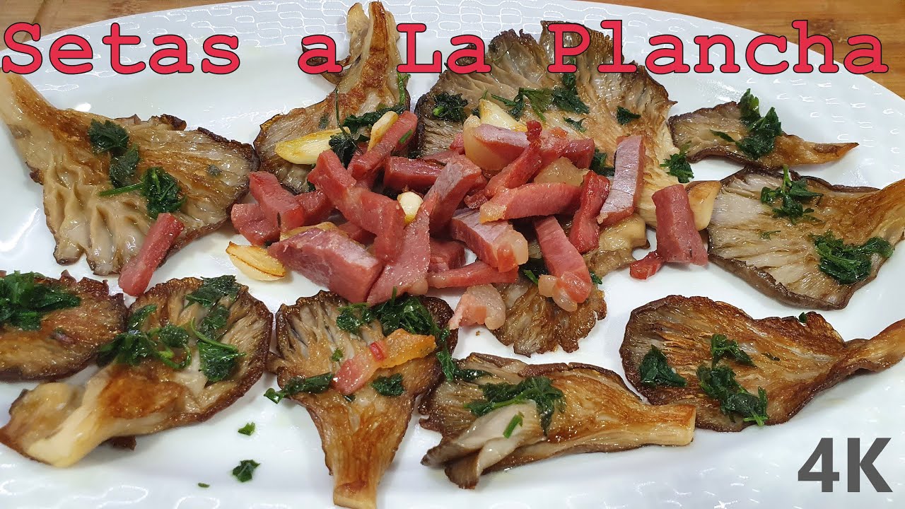 🍄 Setas a la Plancha | Receta Fácil y Rápida