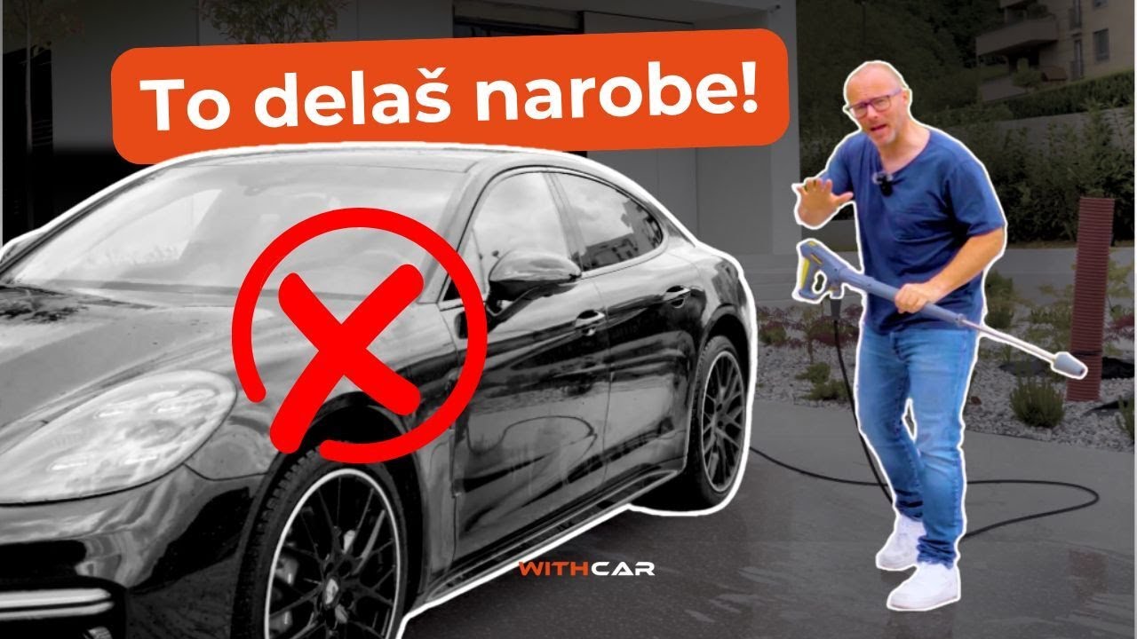 90 % ljudi napačno pere avto-Komotar pokaže, kako to narediš pravilno!