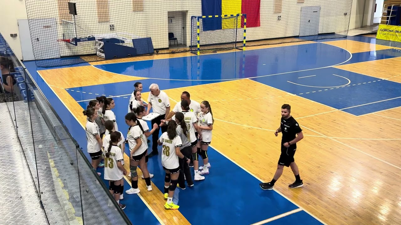 HC Omer Constanța Junioare 4 - Rapid București Junioare 4 Repriza 1 Turneul Final Handbal Feminin J4